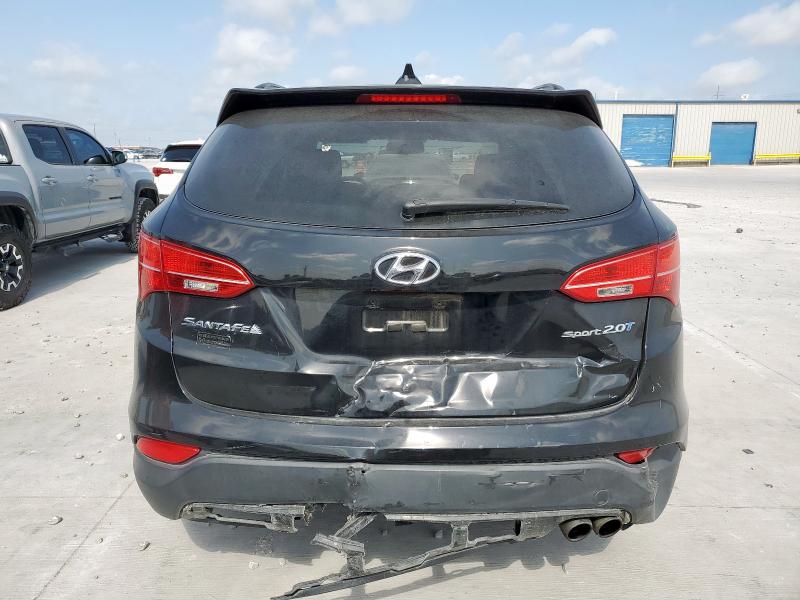 5XYZU3LA9DG097653 - 2013 HYUNDAI SANTA FE S BLACK photo 6