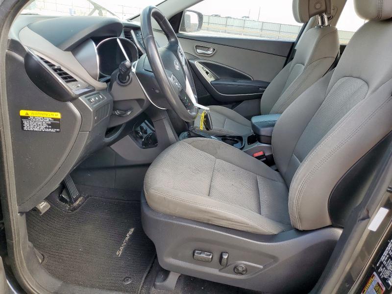 5XYZU3LA9DG097653 - 2013 HYUNDAI SANTA FE S BLACK photo 7