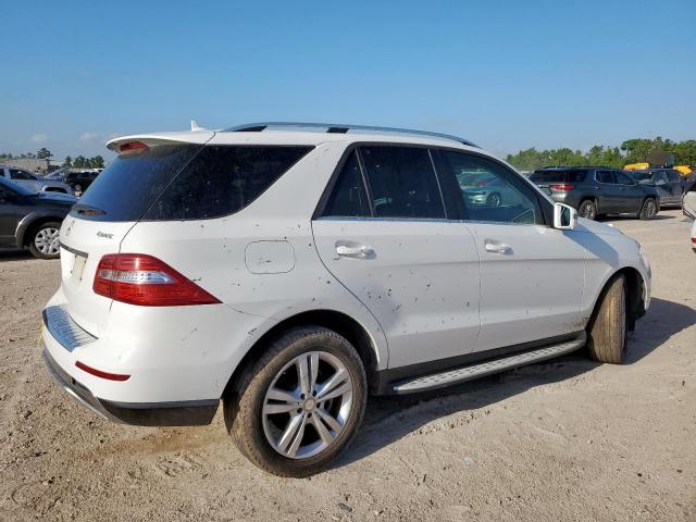 4JGDA5HB7FA503637 - 2015 MERCEDES-BENZ ML 350 4MATIC WHITE photo 3