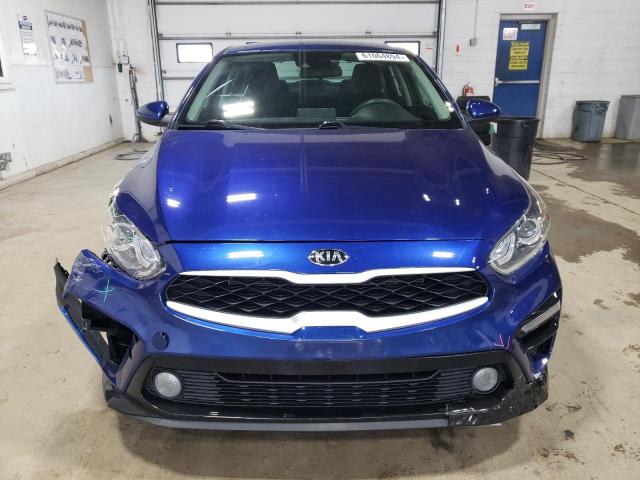 3KPF24AD0KE039937 - 2019 KIA FORTE FE BLUE photo 5