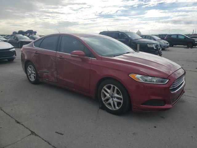 3FA6P0H76GR222145 - 2016 FORD FUSION SE RED photo 4