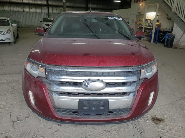 2FMDK3JC4DBC62027 - 2013 FORD EDGE SEL MAROON photo 5