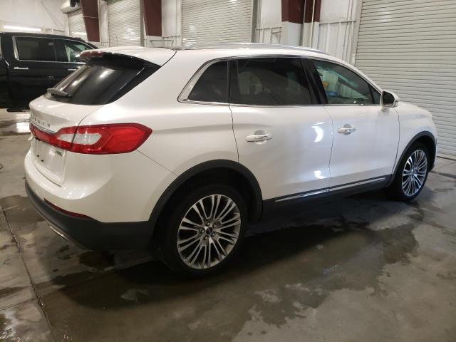 2LMTJ8LR5GBL50980 - 2016 LINCOLN MKX RESERVE თეთრი ფოტო 3