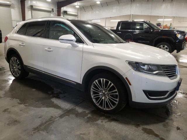 2LMTJ8LR5GBL50980 - 2016 LINCOLN MKX RESERVE WHITE photo 4