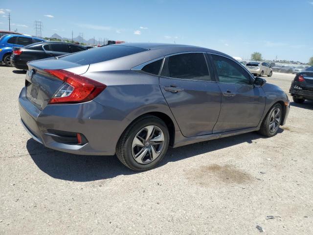 19XFC2F68KE037283 - 2019 HONDA CIVIC LX GRAY photo 3