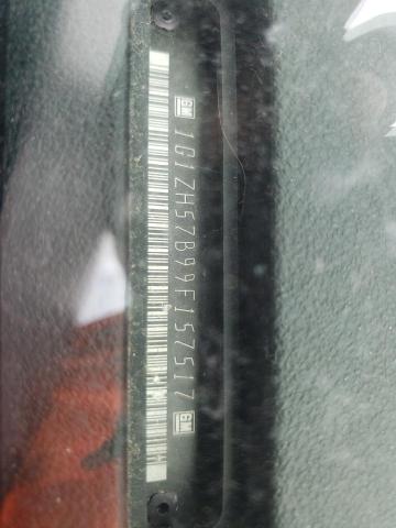 1G1ZH57B99F157517 - 2009 CHEVROLET MALIBU 1LT GRAY photo 12