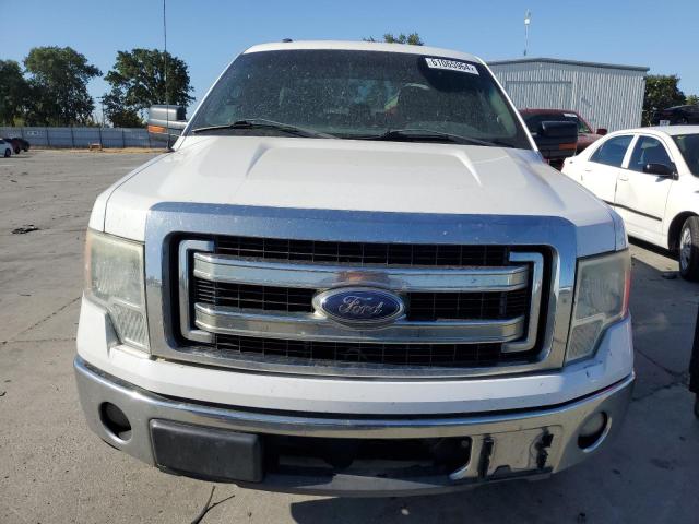 1FTFW1EFXDKE40281 - 2013 FORD F150 SUPERCREW WHITE photo 5