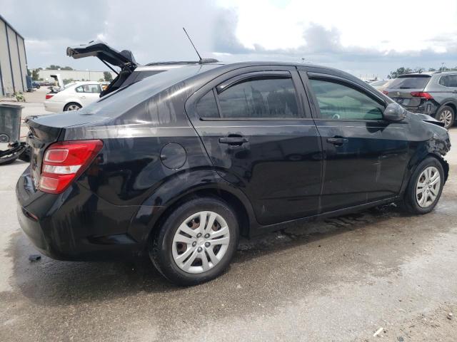 1G1JB5SH6J4128955 - 2018 CHEVROLET SONIC LS BLACK photo 3