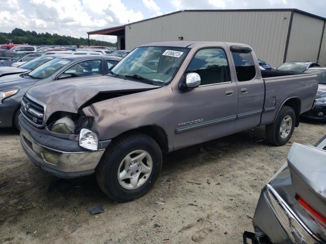 5TBRT341X2S310667 - 2002 TOYOTA TUNDRA ACCESS CAB SILVER photo 1