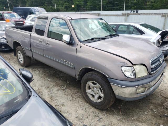 5TBRT341X2S310667 - 2002 TOYOTA TUNDRA ACCESS CAB SILVER photo 4