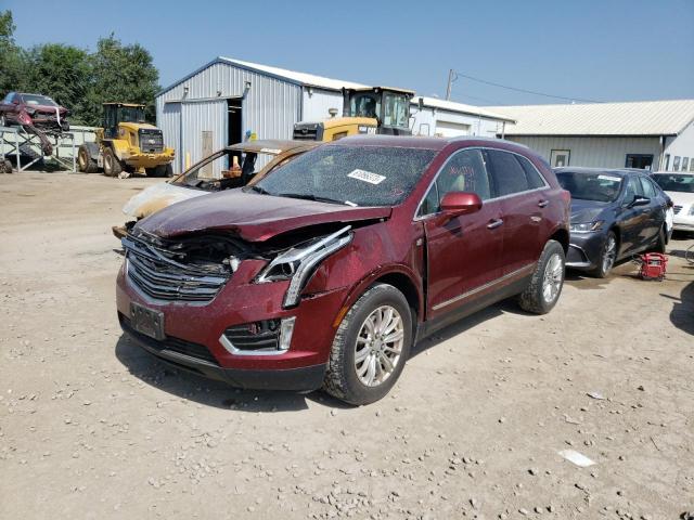 1GYKNARS8HZ247028 - 2017 CADILLAC XT5 BURGUNDY photo 1