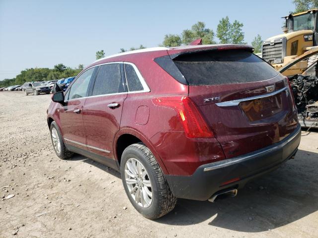 1GYKNARS8HZ247028 - 2017 CADILLAC XT5 BURGUNDY photo 2