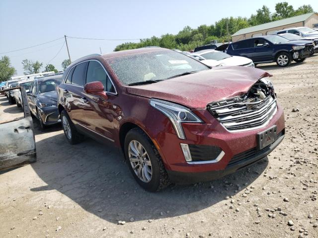 1GYKNARS8HZ247028 - 2017 CADILLAC XT5 BURGUNDY photo 4