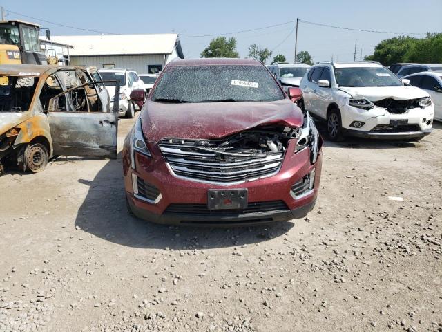 1GYKNARS8HZ247028 - 2017 CADILLAC XT5 BURGUNDY photo 5