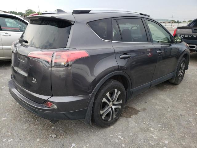 JTMBFREV6GJ063818 - 2016 TOYOTA RAV4 LE GRAY photo 3