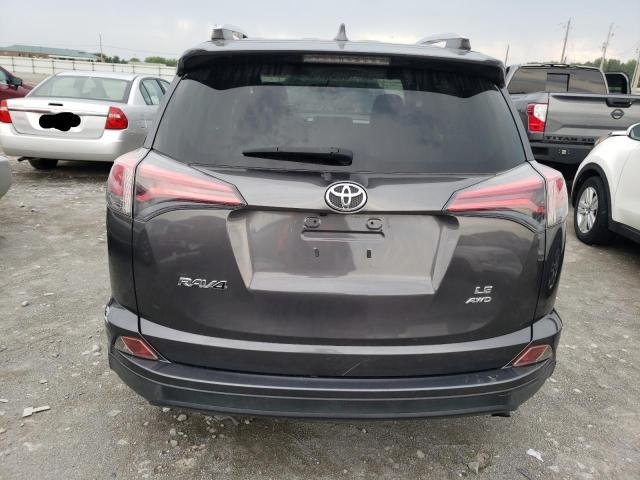 JTMBFREV6GJ063818 - 2016 TOYOTA RAV4 LE GRAY photo 6