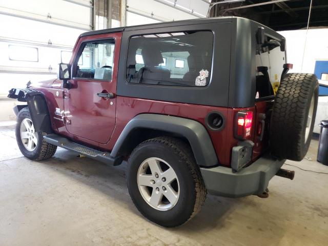 1J4AA2D10AL102974 - 2010 JEEP WRANGLER SPORT RED photo 2