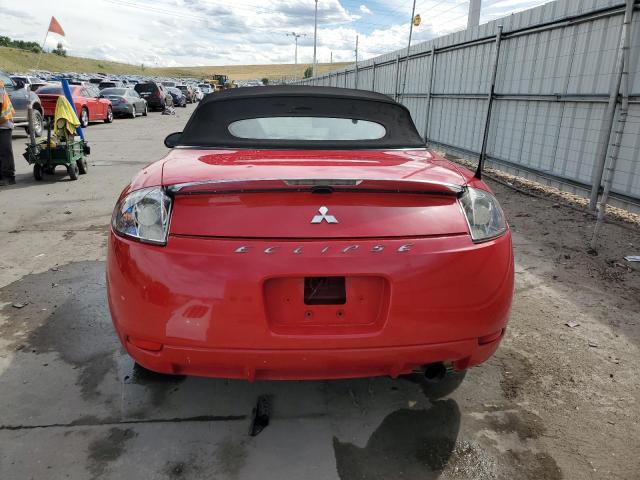 4A3AL25F27E002816 - 2007 MITSUBISHI ECLIPSE SPYDER GS RED photo 6