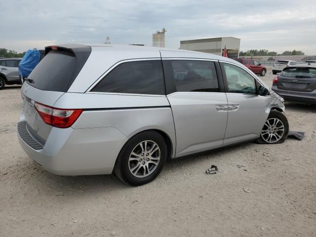 5FNRL5H40DB051556 - 2013 HONDA ODYSSEY EX ვერცხლისფერი ფოტო 3