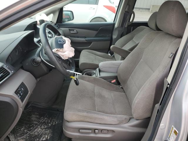 5FNRL5H40DB051556 - 2013 HONDA ODYSSEY EX ვერცხლისფერი ფოტო 7