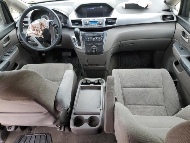 5FNRL5H40DB051556 - 2013 HONDA ODYSSEY EX ვერცხლისფერი ფოტო 8