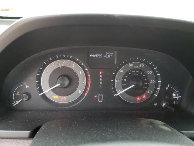 5FNRL5H40DB051556 - 2013 HONDA ODYSSEY EX ვერცხლისფერი ფოტო 9