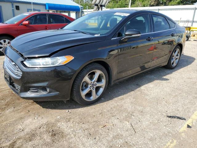 3FA6P0HD9ER234034 - 2014 FORD FUSION SE BLACK photo 1