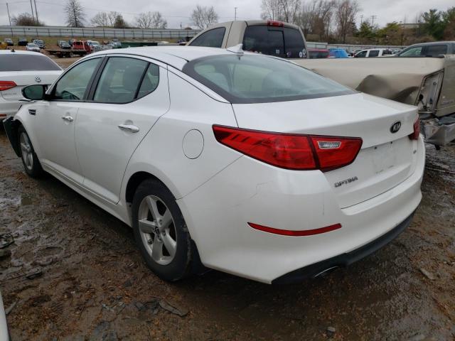 KNAGM4A7XE5494154 - 2014 KIA OPTIMA LX WHITE photo 3