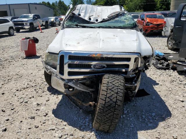 1FTNW21F22EA21229 - 2002 FORD F250 SUPER DUTY WHITE photo 5