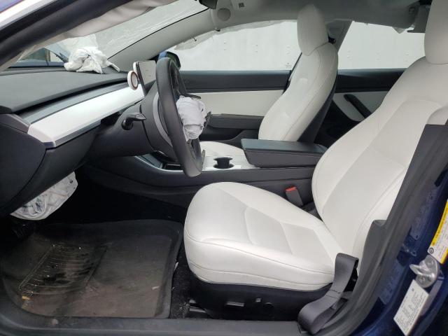 5YJ3E1EA9LF797716 - 2020 TESLA MODEL 3 BLUE photo 7