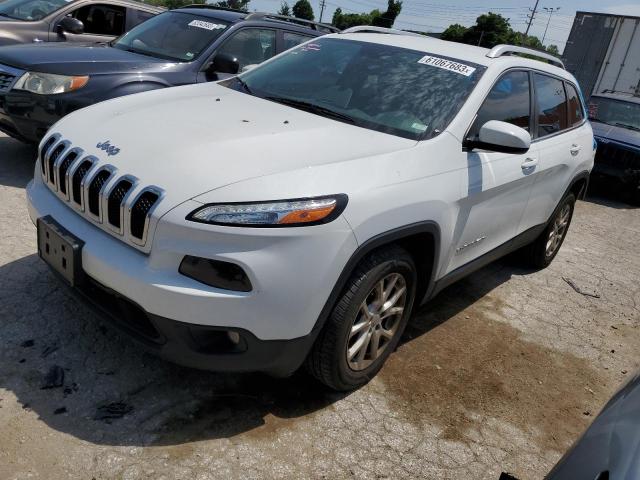 1C4PJLCB8JD519219 - 2018 JEEP CHEROKEE LATITUDE WHITE photo 1