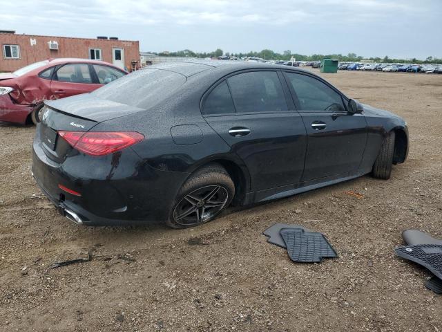 W1KAF4HB0SR253422 - 2025 MERCEDES-BENZ C 300 4MATIC BLACK photo 3
