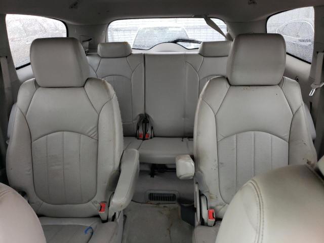 5GAKVBED7BJ106865 - 2011 BUICK ENCLAVE CXL WHITE photo 10