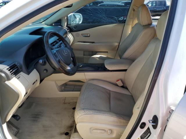 2T2BK1BA6FC324255 - 2015 LEXUS RX 350 BASE WHITE photo 7