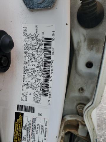 3TMJU62N76M020241 - 2006 TOYOTA TACOMA DOUBLE CAB PRERUNNER WHITE photo 12