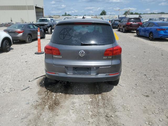 WVGAV7AX0CW096705 - 2012 VOLKSWAGEN TIGUAN S GRAY photo 6