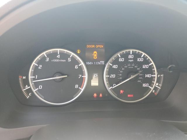 19UDE2F75GA007647 - 2016 ACURA ILX PREMIUM TECH შავი ფოტო 9