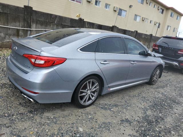 5NPE34AB8FH100217 - 2015 HYUNDAI SONATA SPORT GRAY photo 3