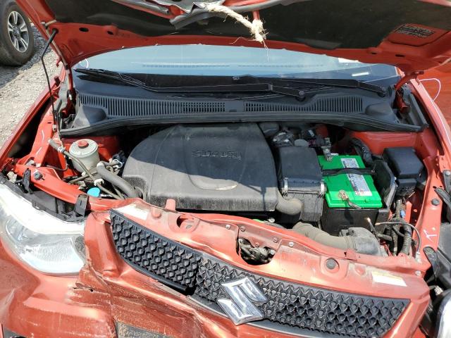 JS2YB5A33B6303072 - 2011 SUZUKI SX4 ORANGE photo 11