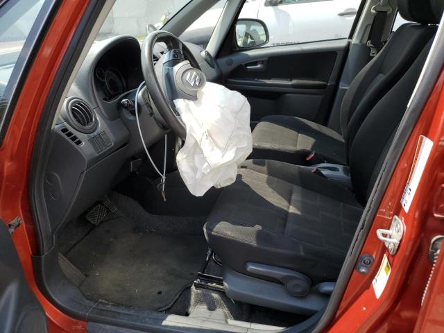 JS2YB5A33B6303072 - 2011 SUZUKI SX4 ORANGE photo 7