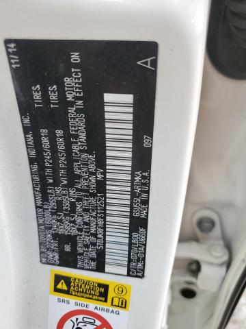 5TDJKRFH8FS112521 - 2015 TOYOTA HIGHLANDER XLE Ağ foto 14