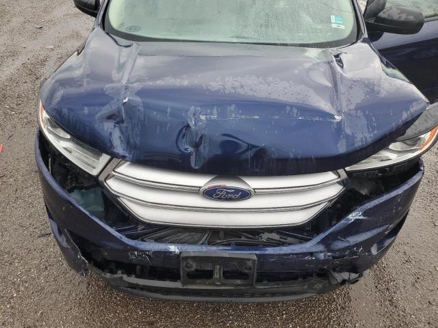 2FMPK3G92GBB04833 - 2016 FORD EDGE SE BLUE photo 11