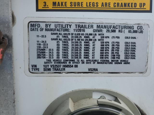 1UYVS2537H6055408 - 2017 UTILITY TRAILER TWO TONE photo 10