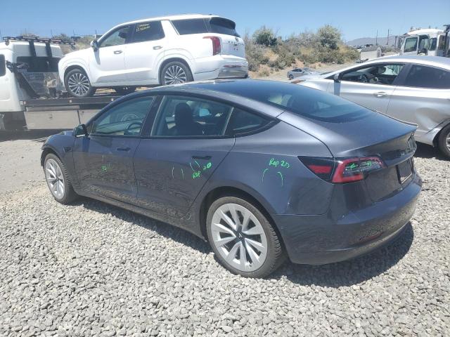 5YJ3E1EB3NF350049 - 2022 TESLA MODEL 3 Сұр фото 2