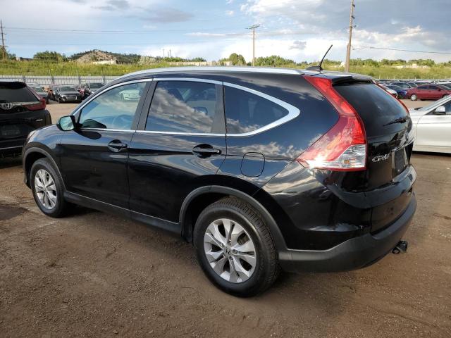 2HKRM4H76EH669064 - 2014 HONDA CR-V EXL BLACK photo 2