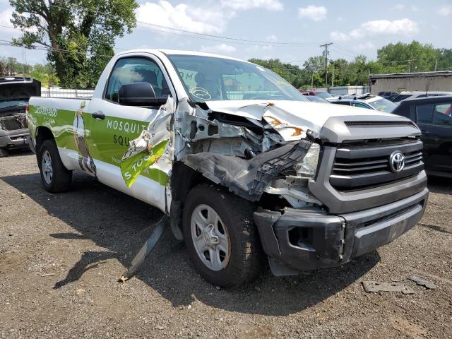 5TFNU5F16EX031226 - 2014 TOYOTA TUNDRA SR WHITE photo 4