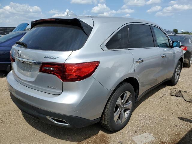 5FRYD4H26EB019602 - 2014 ACURA MDX SILVER photo 3