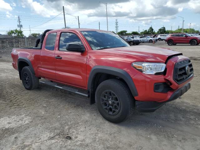 3TYRZ5CN0NT016872 - 2022 TOYOTA TACOMA ACCESS CAB RED photo 4