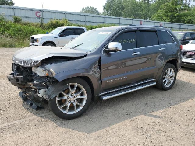 1C4RJFJG2EC185998 - 2014 JEEP GRAND CHER SUMMIT ნაცრისფერი ფოტო 1