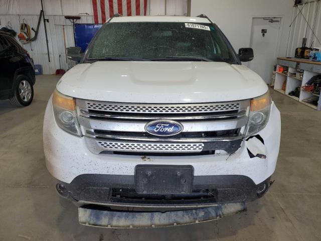 1FM5K8D81DGC30251 - 2013 FORD EXPLORER XLT Weiß Foto 5